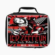 Onyourcases 50 Years of Led Zeppelin Custom Lunch Bag Personalised Photo Adult Kids School Bento Food Picnics Work Trip Lunch Box Birthday Gift Girls Brand New Boys Tote Bag