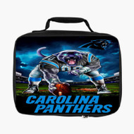 Onyourcases Carolina Panthers NFL 2022 Custom Lunch Bag Personalised Photo Adult Kids School Bento Food Picnics Work Trip Lunch Box Birthday Gift Girls Brand New Boys Tote Bag