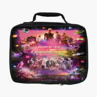 Onyourcases Coldplay BTS My Universe Custom Lunch Bag Personalised Photo Adult Kids School Bento Food Picnics Work Trip Lunch Box Birthday Gift Girls Brand New Boys Tote Bag
