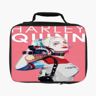 Onyourcases Harley Quinn Suicide Squad Custom Lunch Bag Personalised Photo Adult Kids School Bento Food Picnics Work Trip Lunch Box Birthday Gift Girls Brand New Boys Tote Bag