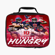 Onyourcases Houston Texans NFL 2022 Custom Lunch Bag Personalised Photo Adult Kids School Bento Food Picnics Work Trip Lunch Box Birthday Gift Girls Brand New Boys Tote Bag