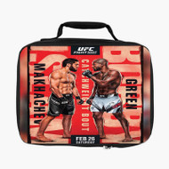 Onyourcases Islam Makhachev VS Bobby Green jpeg Custom Lunch Bag Personalised Photo Adult Kids School Bento Food Picnics Work Trip Lunch Box Birthday Gift Girls Brand New Boys Tote Bag