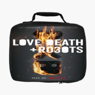 Onyourcases Love Death Robots Custom Lunch Bag Personalised Photo Adult Kids School Bento Food Picnics Work Trip Lunch Box Birthday Gift Girls Brand New Boys Tote Bag