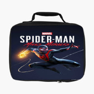 Onyourcases Marvel s Spider Man Miles Morales Custom Lunch Bag Personalised Photo Adult Kids School Bento Food Picnics Work Trip Lunch Box Birthday Gift Girls Brand New Boys Tote Bag