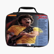 Onyourcases Mick Jagger 1985 Custom Lunch Bag Personalised Photo Adult Kids School Bento Food Picnics Work Trip Lunch Box Birthday Gift Girls Brand New Boys Tote Bag
