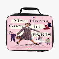 Onyourcases Mrs Harris Goes to Paris Custom Lunch Bag Personalised Photo Adult Kids School Bento Food Picnics Work Trip Lunch Box Birthday Gift Girls Brand New Boys Tote Bag