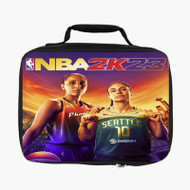 Onyourcases NBA 2 K23 WNBA Edition Custom Lunch Bag Personalised Photo Adult Kids School Bento Food Picnics Work Trip Lunch Box Birthday Gift Girls Brand New Boys Tote Bag