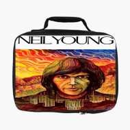Onyourcases Neil Young First Album Custom Lunch Bag Personalised Photo Adult Kids School Bento Food Picnics Work Trip Lunch Box Birthday Gift Girls Brand New Boys Tote Bag