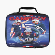 Onyourcases New England Patriots NFL 2022 Custom Lunch Bag Personalised Photo Adult Kids School Bento Food Picnics Work Trip Lunch Box Birthday Gift Girls Brand New Boys Tote Bag