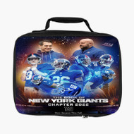 Onyourcases New York Giants NFL 2022 Custom Lunch Bag Personalised Photo Adult Kids School Bento Food Picnics Work Trip Lunch Box Birthday Gift Girls Brand New Boys Tote Bag