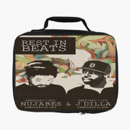 Onyourcases Nujabes and J Dilla Rest In Beats Custom Lunch Bag Personalised Photo Adult Kids School Bento Food Picnics Work Trip Lunch Box Birthday Gift Girls Brand New Boys Tote Bag