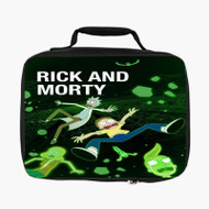 Onyourcases Rick and Morty 2022 Custom Lunch Bag Personalised Photo Adult Kids School Bento Food Picnics Work Trip Lunch Box Birthday Gift Girls Brand New Boys Tote Bag