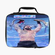 Onyourcases Roman Reigns WWE Wrestle Mania Champions Custom Lunch Bag Personalised Photo Adult Kids School Bento Food Picnics Work Trip Lunch Box Birthday Gift Girls Brand New Boys Tote Bag