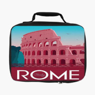 Onyourcases Rome Italy Custom Lunch Bag Personalised Photo Adult Kids School Bento Food Picnics Work Trip Lunch Box Birthday Gift Girls Brand New Boys Tote Bag