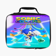 Onyourcases Sonic Colors Ultimate Custom Lunch Bag Personalised Photo Adult Kids School Bento Food Picnics Work Trip Lunch Box Birthday Gift Girls Brand New Boys Tote Bag