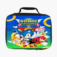 Onyourcases Sonic Origins Custom Lunch Bag Personalised Photo Adult Kids School Bento Food Picnics Work Trip Lunch Box Birthday Gift Girls Brand New Boys Tote Bag
