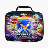 Onyourcases Sonic Prime Custom Lunch Bag Personalised Photo Adult Kids School Bento Food Picnics Work Trip Lunch Box Birthday Gift Girls Brand New Boys Tote Bag