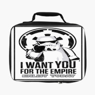 Onyourcases Storntrooper Star Wars I Want You Custom Lunch Bag Personalised Photo Adult Kids School Bento Food Picnics Work Trip Lunch Box Birthday Gift Girls Brand New Boys Tote Bag