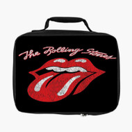 Onyourcases The Rolling Stones Classic Logo Custom Lunch Bag Personalised Photo Adult Kids School Bento Food Picnics Work Trip Lunch Box Birthday Gift Girls Brand New Boys Tote Bag