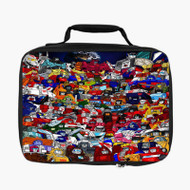 Onyourcases Transformers G1 Autobots Collage Custom Lunch Bag Personalised Photo Adult Kids School Bento Food Picnics Work Trip Lunch Box Birthday Gift Girls Brand New Boys Tote Bag