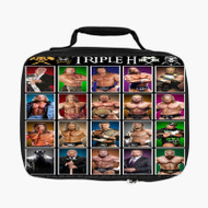 Onyourcases Triple H Collage Custom Lunch Bag Personalised Photo Adult Kids School Bento Food Picnics Work Trip Lunch Box Birthday Gift Girls Brand New Boys Tote Bag