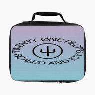 Onyourcases Twennty One Pilots Scaled and Icy Custom Lunch Bag Personalised Photo Adult Kids School Bento Food Picnics Work Trip Lunch Box Birthday Gift Girls Brand New Boys Tote Bag