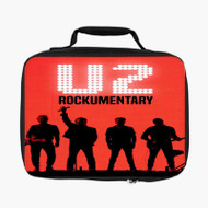 Onyourcases U2 Rockumentary Custom Lunch Bag Personalised Photo Adult Kids School Bento Food Picnics Work Trip Lunch Box Birthday Gift Girls Brand New Boys Tote Bag