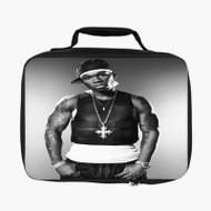 Onyourcases 50 Cent Custom Lunch Bag Personalised Photo Adult Kids School Bento Food Picnics Work Trip Lunch Box Birthday Gift Girls Boys Brand New Tote Bag