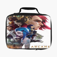 Onyourcases Arcane League of Legends Custom Lunch Bag Personalised Photo Adult Kids School Bento Food Picnics Work Trip Lunch Box Birthday Gift Girls Boys Brand New Tote Bag