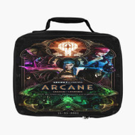 Onyourcases Arcane League of Legends Movie jpeg Custom Lunch Bag Personalised Photo Adult Kids School Bento Food Picnics Work Trip Lunch Box Birthday Gift Girls Boys Brand New Tote Bag