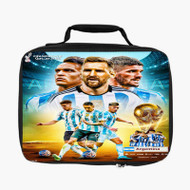 Onyourcases Argentina World Cup 2022 Custom Lunch Bag Personalised Photo Adult Kids School Bento Food Picnics Work Trip Lunch Box Birthday Gift Girls Boys Brand New Tote Bag