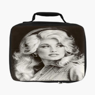 Onyourcases Dolly Parton Vintage Custom Lunch Bag Personalised Photo Adult Kids School Bento Food Picnics Work Trip Lunch Box Birthday Gift Girls Boys Brand New Tote Bag