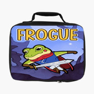 Onyourcases FROGUE Games Custom Lunch Bag Personalised Photo Adult Kids School Bento Food Picnics Work Trip Lunch Box Birthday Gift Girls Boys Brand New Tote Bag