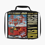 Onyourcases Guns N Roses Appetite for Democracy 3 D Custom Lunch Bag Personalised Photo Adult Kids School Bento Food Picnics Work Trip Lunch Box Birthday Gift Girls Boys Brand New Tote Bag