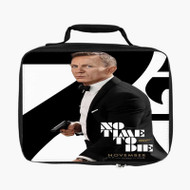 Onyourcases James Bond 007 No Time To Die Custom Lunch Bag Personalised Photo Adult Kids School Bento Food Picnics Work Trip Lunch Box Birthday Gift Girls Boys Brand New Tote Bag