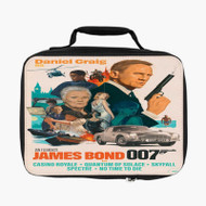 Onyourcases James Bond 007 Vintage Custom Lunch Bag Personalised Photo Adult Kids School Bento Food Picnics Work Trip Lunch Box Birthday Gift Girls Boys Brand New Tote Bag