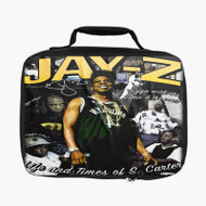 Onyourcases Jay Z Music Custom Lunch Bag Personalised Photo Adult Kids School Bento Food Picnics Work Trip Lunch Box Birthday Gift Girls Boys Brand New Tote Bag