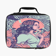 Onyourcases Lana Del Rey Colombia Custom Lunch Bag Personalised Photo Adult Kids School Bento Food Picnics Work Trip Lunch Box Birthday Gift Girls Boys Brand New Tote Bag