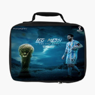Onyourcases Lionel Messi World Cup 2022 Custom Lunch Bag Personalised Photo Adult Kids School Bento Food Picnics Work Trip Lunch Box Birthday Gift Girls Boys Brand New Tote Bag