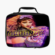 Onyourcases Madonna The Virgin Tour Custom Lunch Bag Personalised Photo Adult Kids School Bento Food Picnics Work Trip Lunch Box Birthday Gift Girls Boys Brand New Tote Bag
