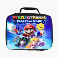 Onyourcases Mario Rabbids Sparks of Hope Custom Lunch Bag Personalised Photo Adult Kids School Bento Food Picnics Work Trip Lunch Box Birthday Gift Girls Boys Brand New Tote Bag