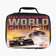Onyourcases Max Verstappen World Champion F1 Custom Lunch Bag Personalised Photo Adult Kids School Bento Food Picnics Work Trip Lunch Box Birthday Gift Girls Boys Brand New Tote Bag