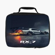 Onyourcases Mazda RX7 Custom Lunch Bag Personalised Photo Adult Kids School Bento Food Picnics Work Trip Lunch Box Birthday Gift Girls Boys Brand New Tote Bag