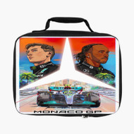 Onyourcases Mercedes AMG Petronas F1 Team George Russell Lewis Hamilton Custom Lunch Bag Personalised Photo Adult Kids School Bento Food Picnics Work Trip Lunch Box Birthday Gift Girls Boys Brand New Tote Bag
