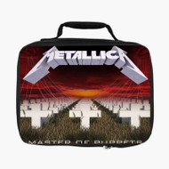 Onyourcases Metallica Master of Puppets Custom Lunch Bag Personalised Photo Adult Kids School Bento Food Picnics Work Trip Lunch Box Birthday Gift Girls Boys Brand New Tote Bag