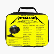 Onyourcases Metallica World Tour 2023 Custom Lunch Bag Personalised Photo Adult Kids School Bento Food Picnics Work Trip Lunch Box Birthday Gift Girls Boys Brand New Tote Bag