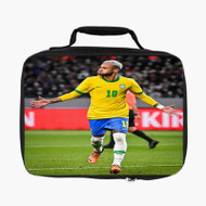 Onyourcases Neymar Brazil World Cup 2022 Custom Lunch Bag Personalised Photo Adult Kids School Bento Food Picnics Work Trip Lunch Box Birthday Gift Girls Boys Brand New Tote Bag
