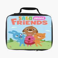 Onyourcases Sago Mini Friends Custom Lunch Bag Personalised Photo Adult Kids School Bento Food Picnics Work Trip Lunch Box Birthday Gift Girls Boys Brand New Tote Bag