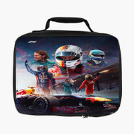 Onyourcases Sebastian Vettel F1 Custom Lunch Bag Personalised Photo Adult Kids School Bento Food Picnics Work Trip Lunch Box Birthday Gift Girls Boys Brand New Tote Bag