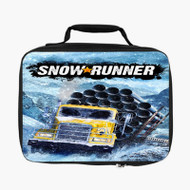 Onyourcases Snow Runner Custom Lunch Bag Personalised Photo Adult Kids School Bento Food Picnics Work Trip Lunch Box Birthday Gift Girls Boys Brand New Tote Bag